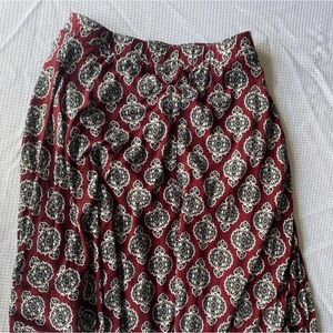 Medium Floral Knee Length Skirt